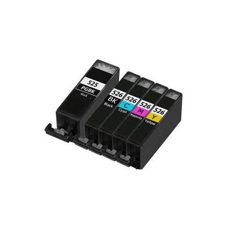 Compatible Cartucho Canon CLI526 /PGI525 Pack 5