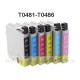 Compatible Cartuchos Epson T0481 Pack 24