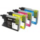 Compatible Cartucho Impresora Brother DCP925DW LC1240 PACK 4 