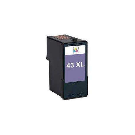  Compatible Cartucho Lexmark 43XL Tricolor