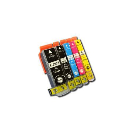 Compatible Cartucho Epson Impresora Expression Premium XP615 Pack 5