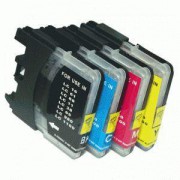 Compatible Cartucho Impresora Brother MFC6490CW LC980 Pack 12