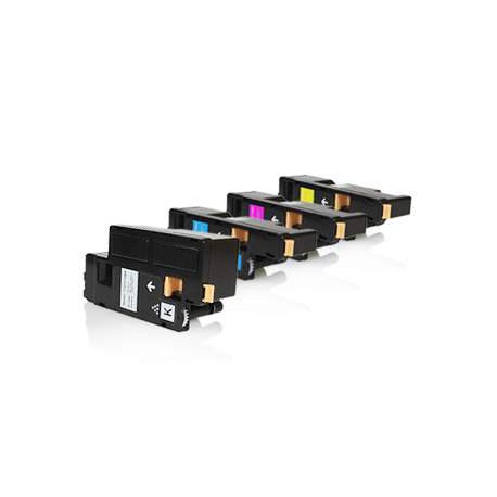 Compatible Toner Epson Impresora Aculaser CX17WF/C1700 Pack 4