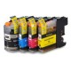 Compatible Cartucho Impresora Brother MFCJ4710DW LC123XL Pack 4