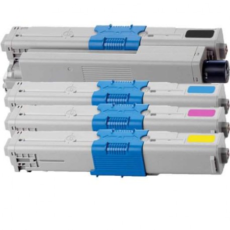 Compatibles Toner Oki Impresora Oki C330DN Pack 4