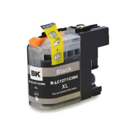 Compatible Cartucho Impresora Brother DCPJ4100DW LC123 Negro