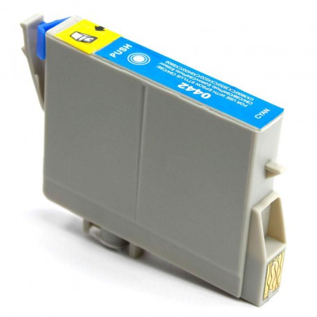  Compatible Cartucho Epson Impresora Stylus CX6400 T0442 Cian