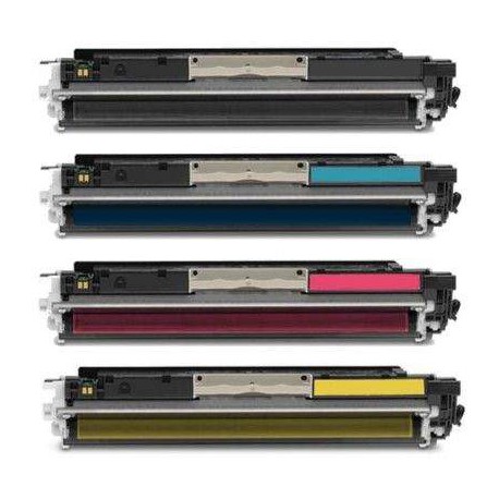 Compatible  Toneres Impresora HP Color Laser Jet Pro 100MFP M175A Pack 4