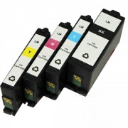 Pack 4 Cartucho Lexamrk 150 XL Compatible