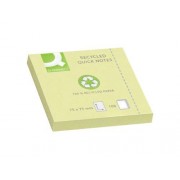 BLOC DE NOTAS ADHESIVAS QUITA PON Q- CONNET 76X76 MM CON 100 NOTAS