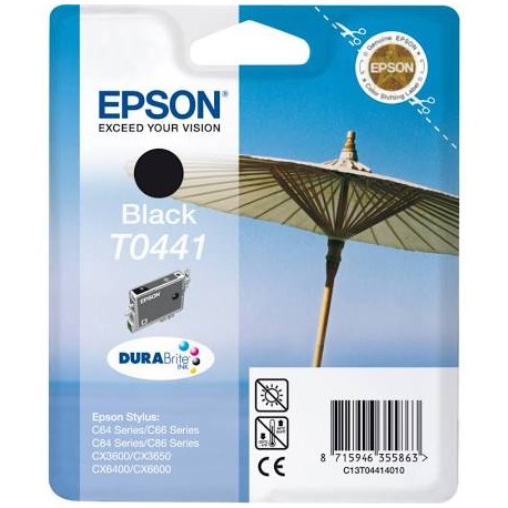 CARTUCHO EPSON T0441 NEGRO ORIGINAL ALTA CAPACIDAD Y RENDIMIENTO CARTUCHO EPSON T0441 NEGRO ORIGINAL ALTA CAPACIDAD Y RENDIMIENTO