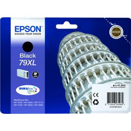 Cartucho Epson Original T7901XL Negro