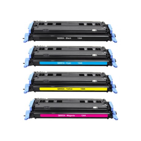compatible Toner Impresora HP COLOR LASER JET 2550L Pack4
