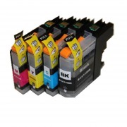 Compatible Cartucho Impresora Brother MFCJ470DW LC123 PACK 8