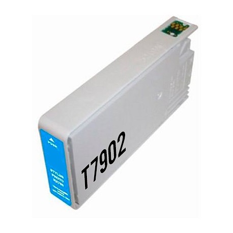 Compatible cartucho Epson T7902 Cian