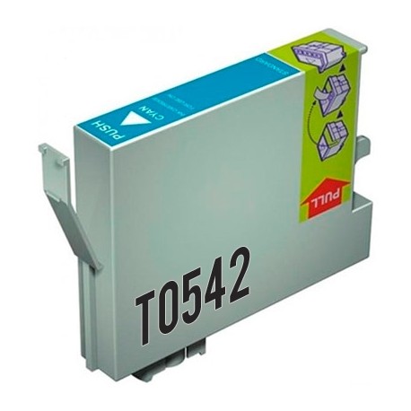 Compatible Cartucho Epson T0542 Cian