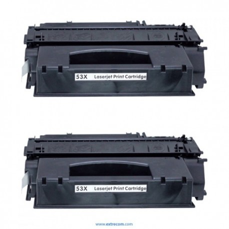 Compatible Toner Impresora Brother MFC8880DN TN3280 Pack 2