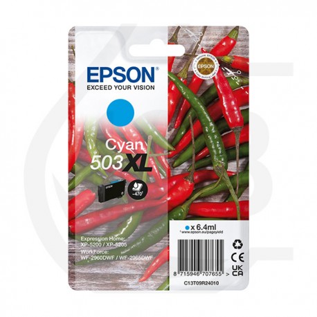 Cartucho Original Epson 503XL Cian