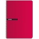 Enri plus Cuaderno espiral pautado 3 mm