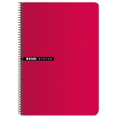 Enri plus Cuaderno espiral pautado 3 mm