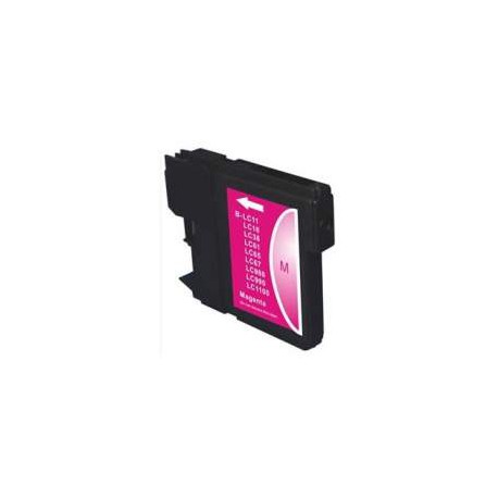  Compatible Cartucho Brother Impresora DCP195C Magenta