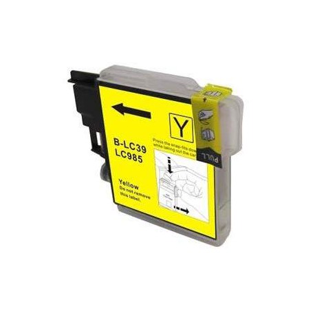 Compatible Cartucho Impresora Brother DCPJ220 LC985 Amarillo