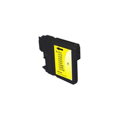 Compatible Cartucho Impresora Brother DCP535CN LC980XL Amarillo