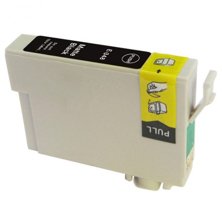  Compatible Cartucho Impresora Epson Estylus Photo 2200 T0348 Negro Mate