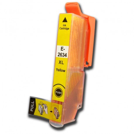 Compatible Cartucho Epson Impresora Expression Premium XP615 Amarillo