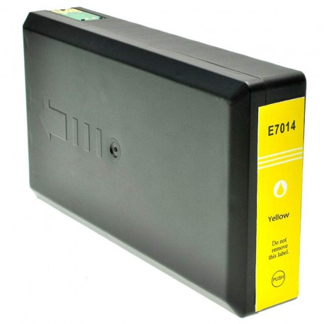 Compatible Cartucho Impresora Epson WorkForce Pro WP4095DN T7014 Amarillo