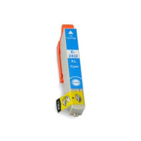 Compatible Cartucho Epson T2432 Cian