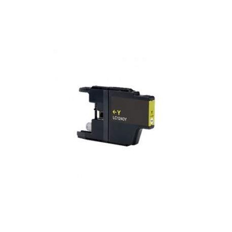  Compatible Cartucho Impresora Brother MFCJ6510DW LC1240XL Amarillo