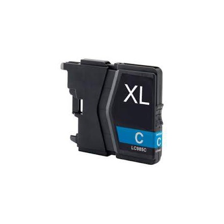 Compatible Cartucho Impresora Brother MFCJ265W LC985XL Cian