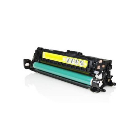   Compatible Toner Impresora HP Color Laser jet CP3525DN Y