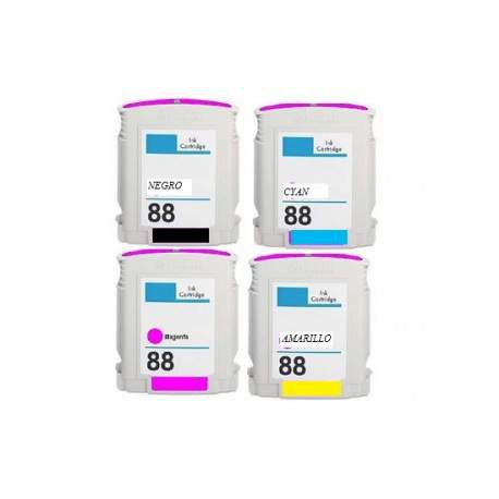  Compatible Cartucho Impresora HP OFFICEJET Pro L7580 Pack4