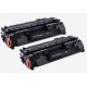  compatible Toner Impresora HP LASERJET Pro 400 M 401N Pack2